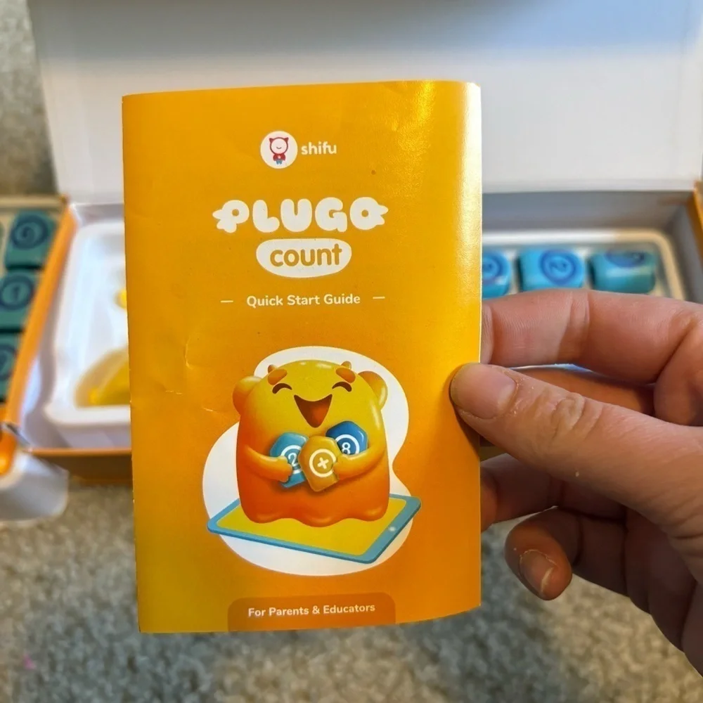 Plugo Count Hands On Math kit Game Counting Shifu AR Powered Hands